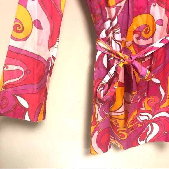Trina Turk collection bright patterned dress size 0 - Picture 4 of 7
